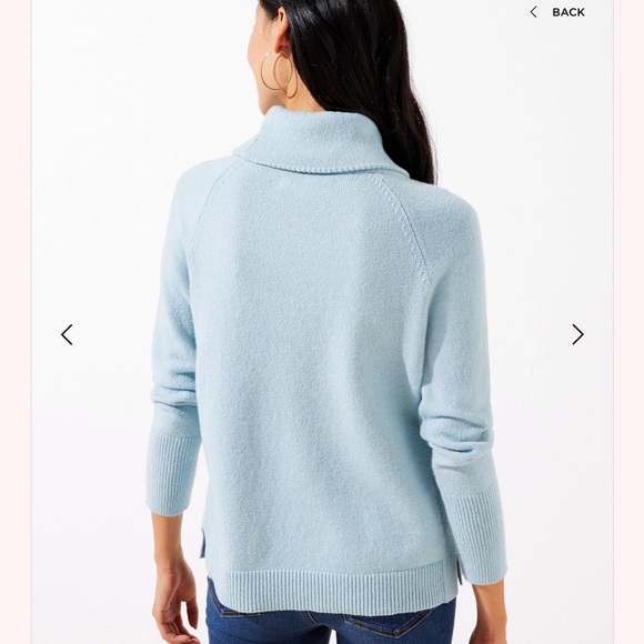 LOFT Turtleneck Pocket Sweater - Picture 2 of 3